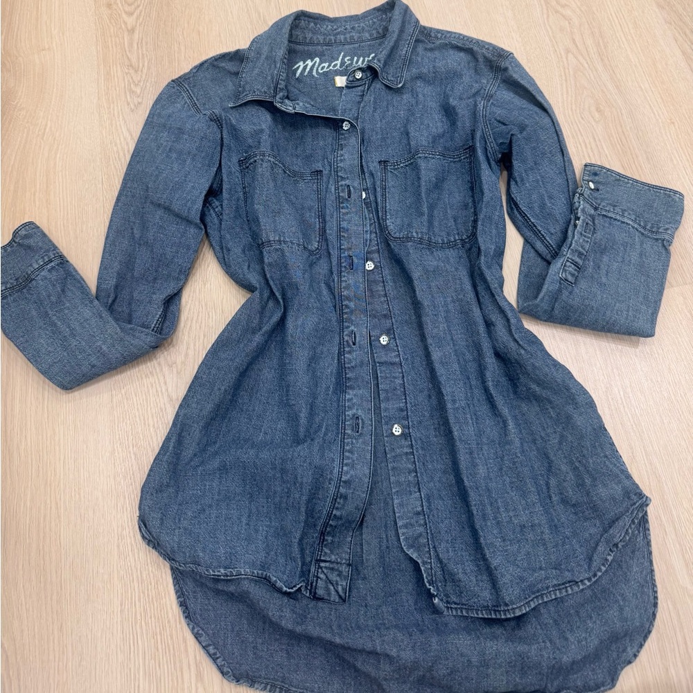 Madewell Blue Denim Shirt
